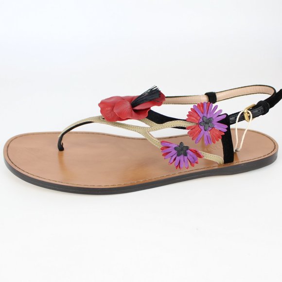 NEW VALENTINO GARAVANI Floral Sandals - Picture 7 of 16